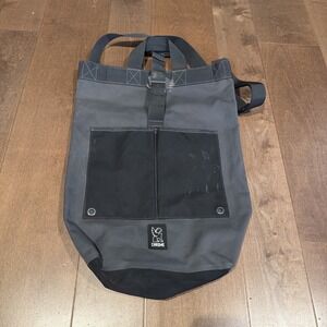 Chrome Industries Roll Top Bag Gray/Black Used